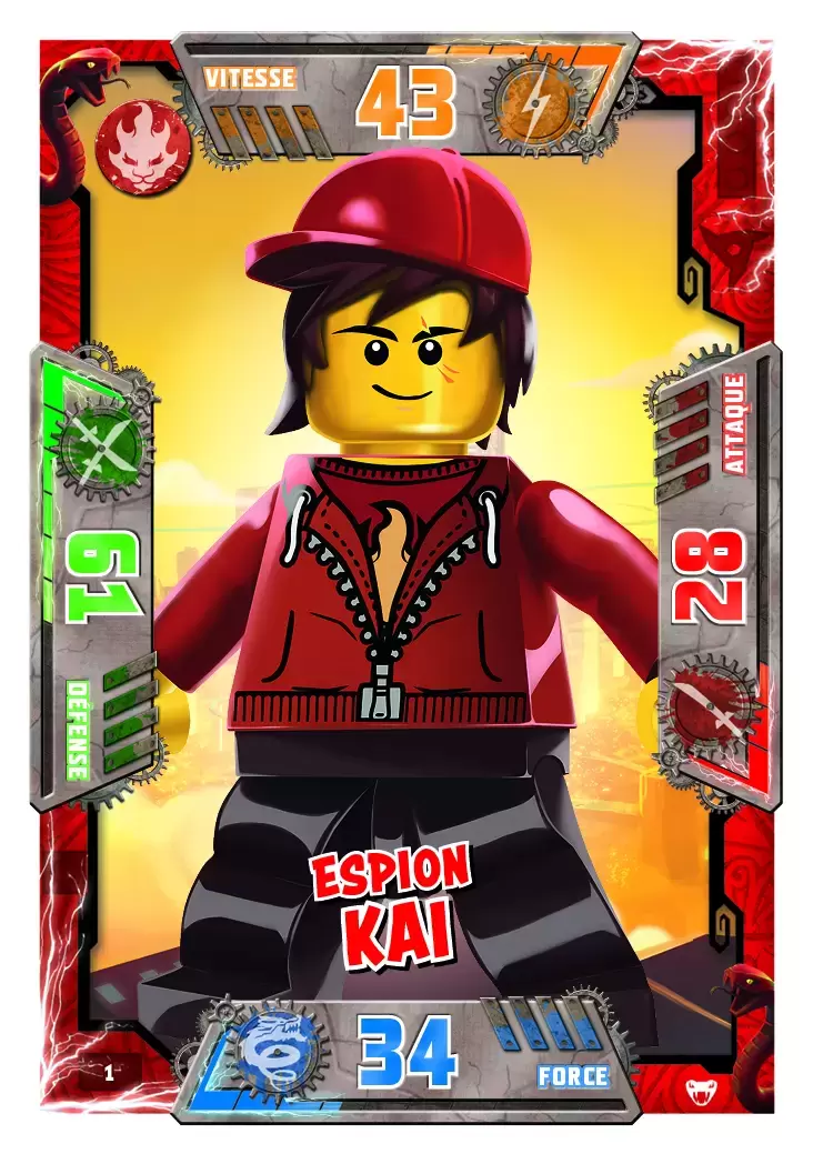 LEGO Ninjago Série 2 - Espion Kai