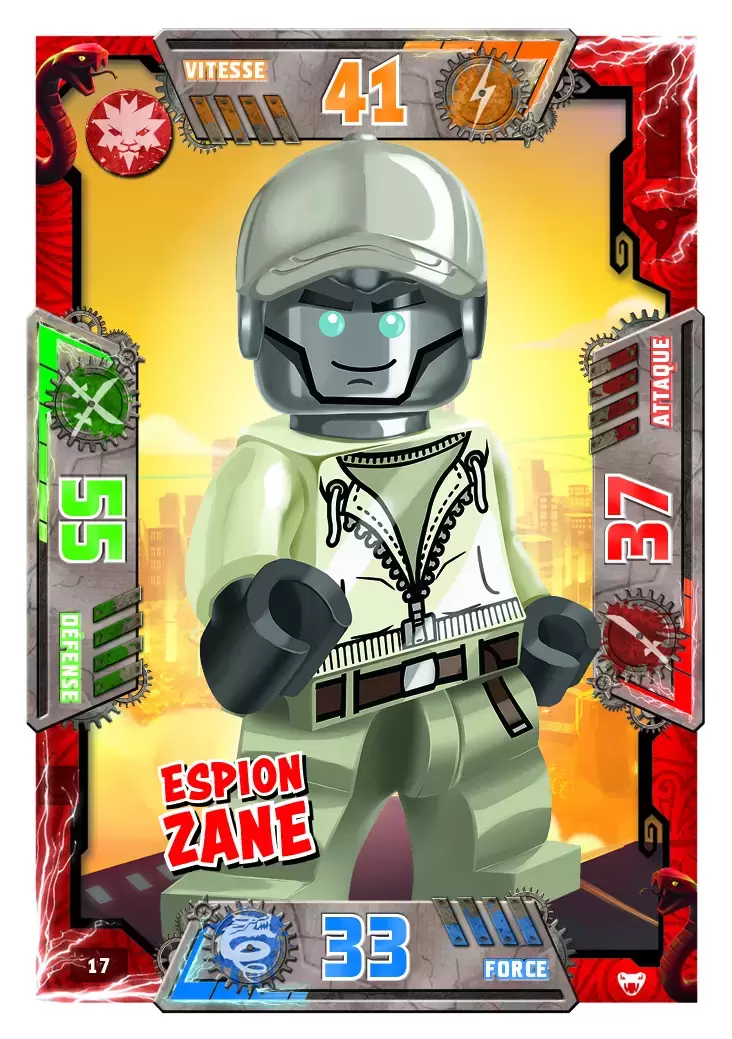 LEGO Ninjago Série 2 - Espion Zane