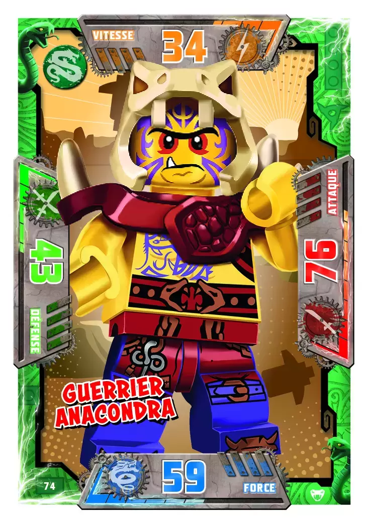 LEGO Ninjago Série 2 - Guerrier Anacondra