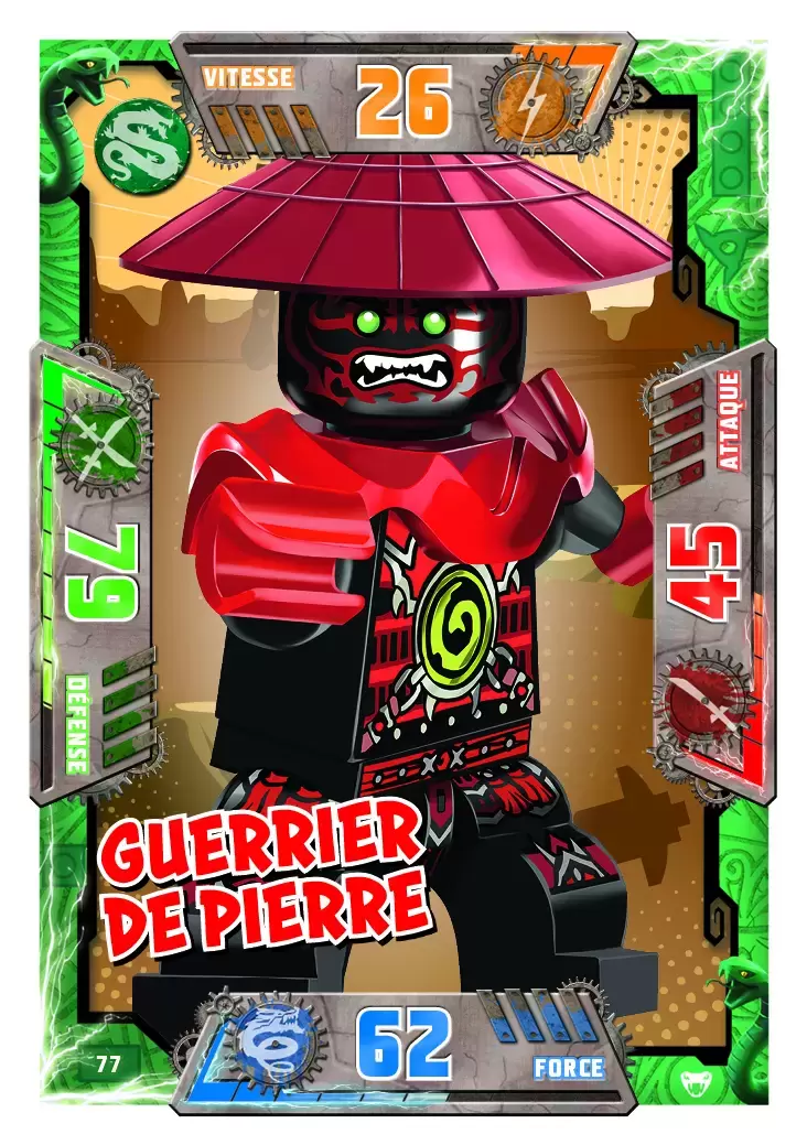 LEGO Ninjago Série 2 - Guerrier de Pierre