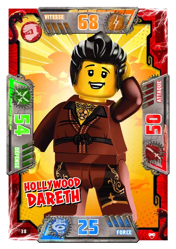 LEGO Ninjago Série 2 - Hollywood Dareth