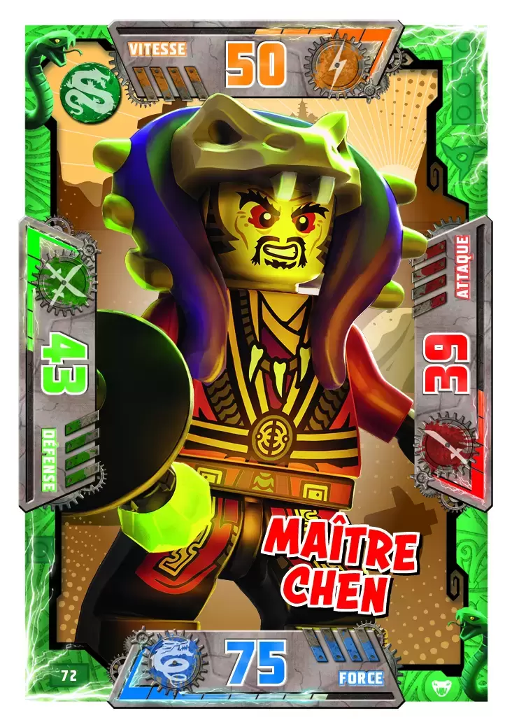 LEGO Ninjago Série 2 - Maître Chen