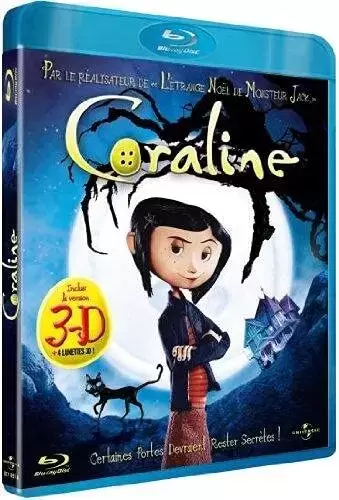 Film d\'Animation - Coraline [Version 3-D Blu-Ray]