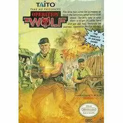 Nintendo NES - Operation Wolf : Take no Prisoners