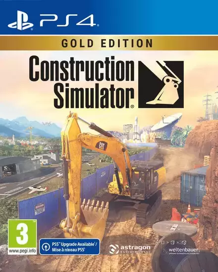 Jeux PS4 - Construction Simulator - Gold Edition