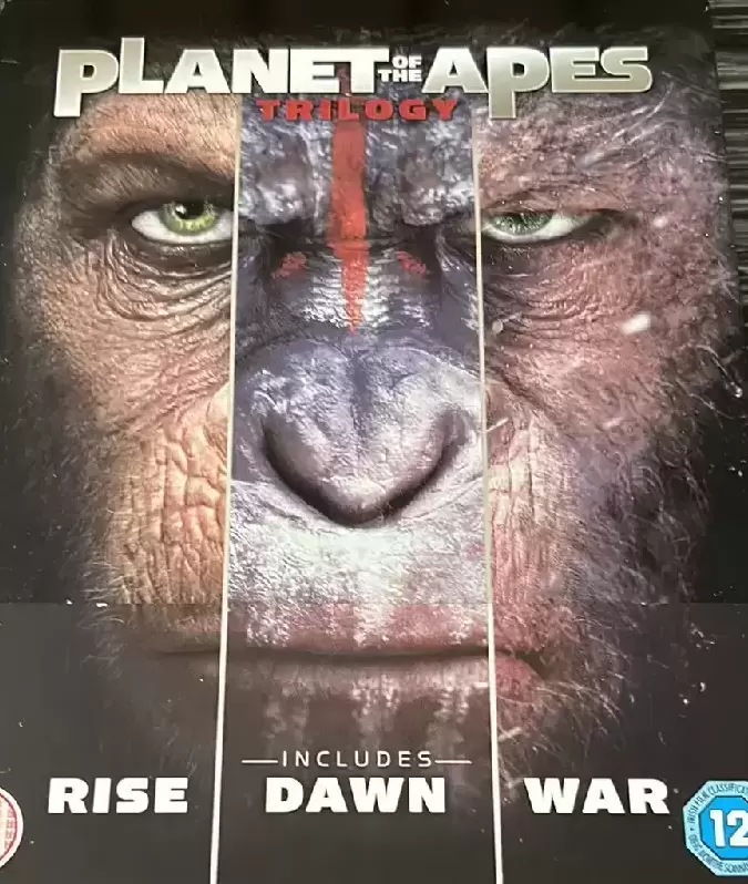 Blu-ray Steelbook - Planet Of The Apes Trilogy Edition Steelbook Blu-ray Et Copie Digitale