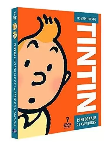 Les Aventures de Tintin - Tintin-L\'intégrale de l\'animation-Coffret 7 DVD
