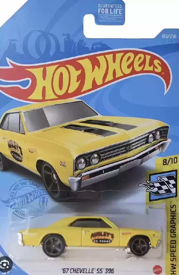 Hot Wheels Classiques - 1967 Chevelle SS 396 - Speed Graphics 8/10