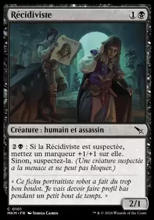 Meurtres au Manoir Karlov - Récidiviste