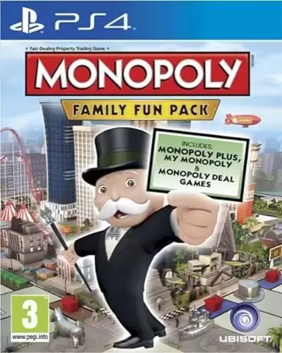 Jeux PS4 - Monopoly Family Pack