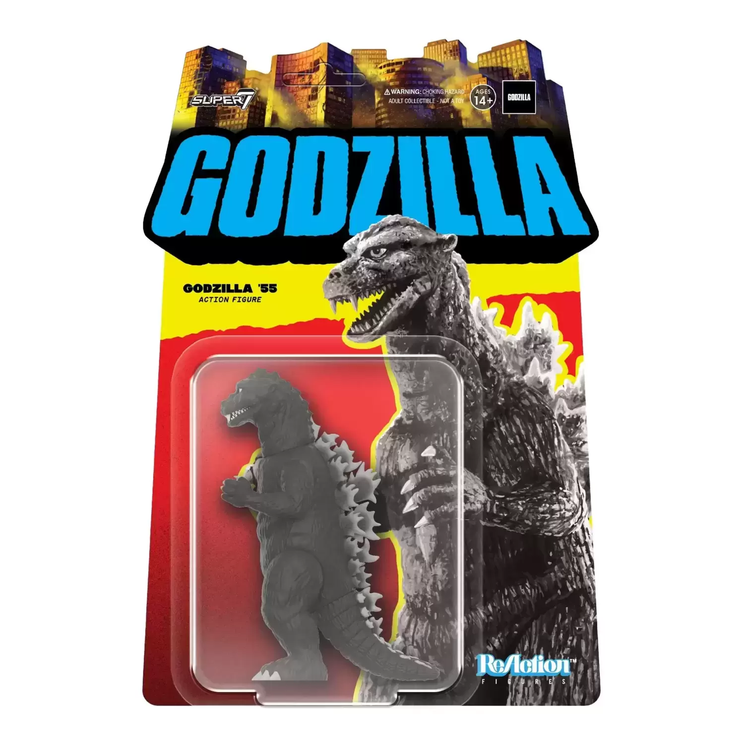 ReAction Figures - Godzilla - Godzilla \'55 (Grayscale)