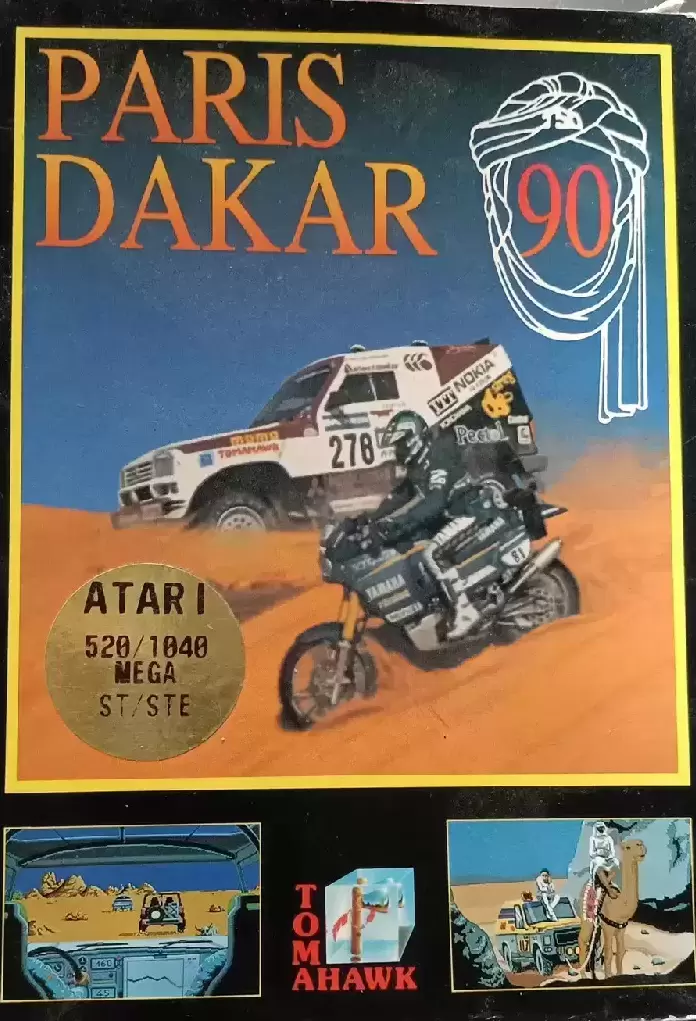Atari ST - Paris Dakar 90