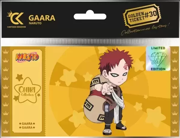 Golden Tickets Chibi Limited Edition & Exclusive Edition - Gaara