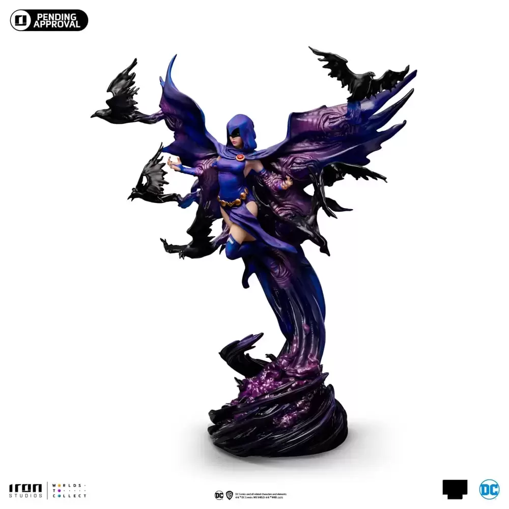 Iron Studios - DC Comics - Raven - Art Scale 1/10