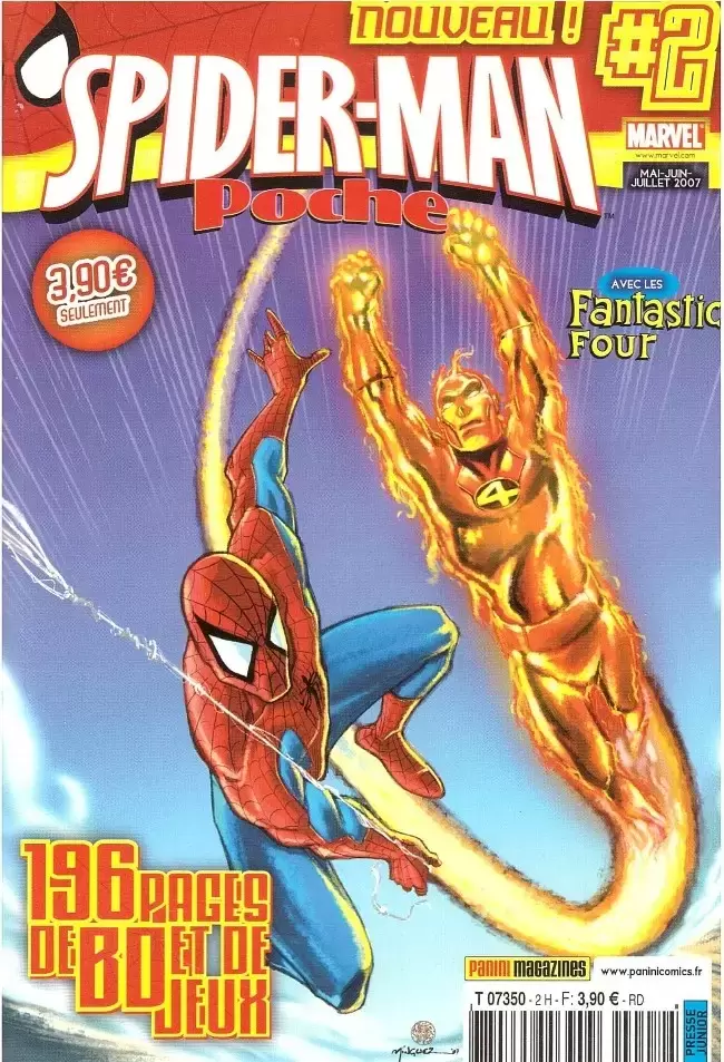 Spider-Man Poche - Avec les Fantastic Four
