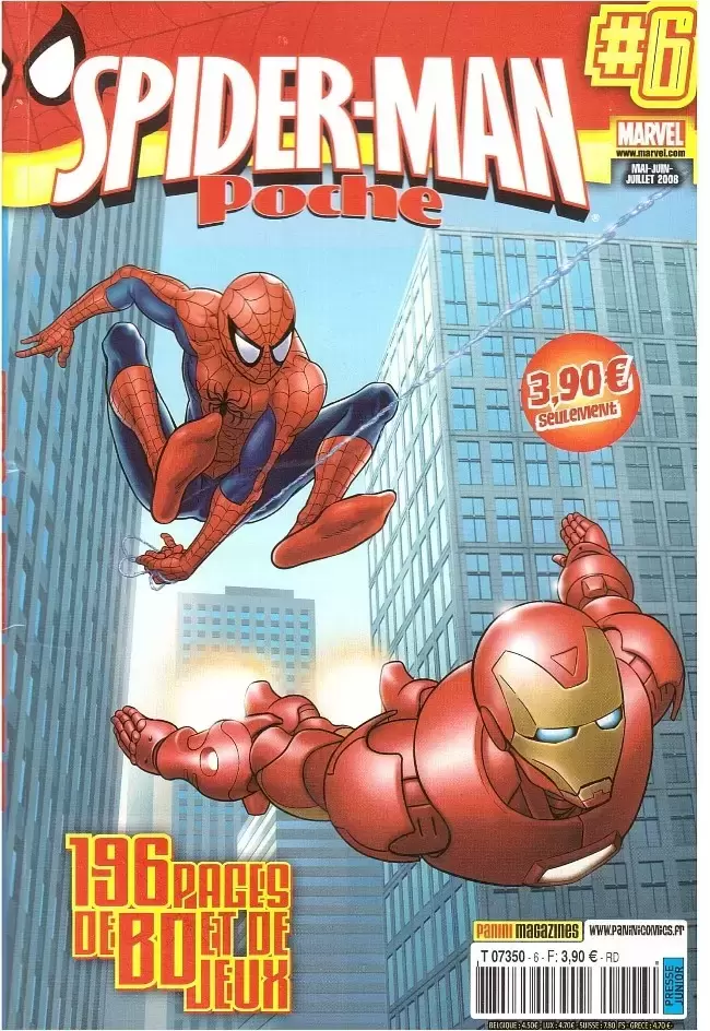 Spider-Man Poche - Métal et toiles !