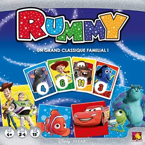 Asmodee - Rummy Disney