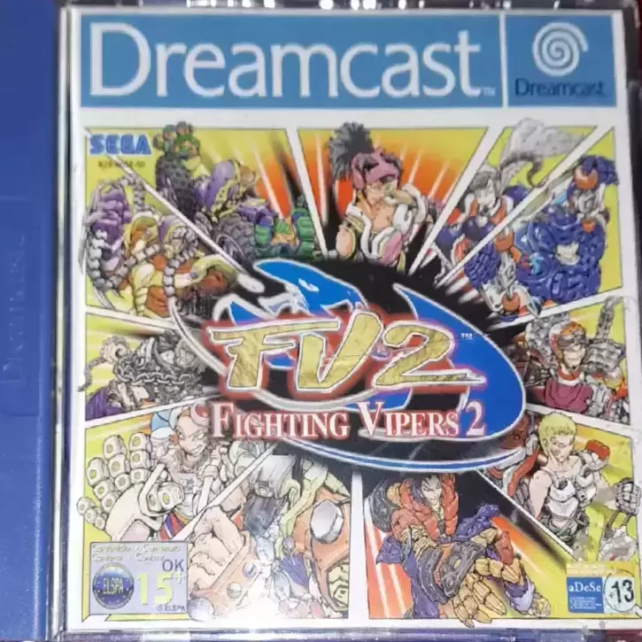 Jeux Dreamcast - Fighting Vipers 2