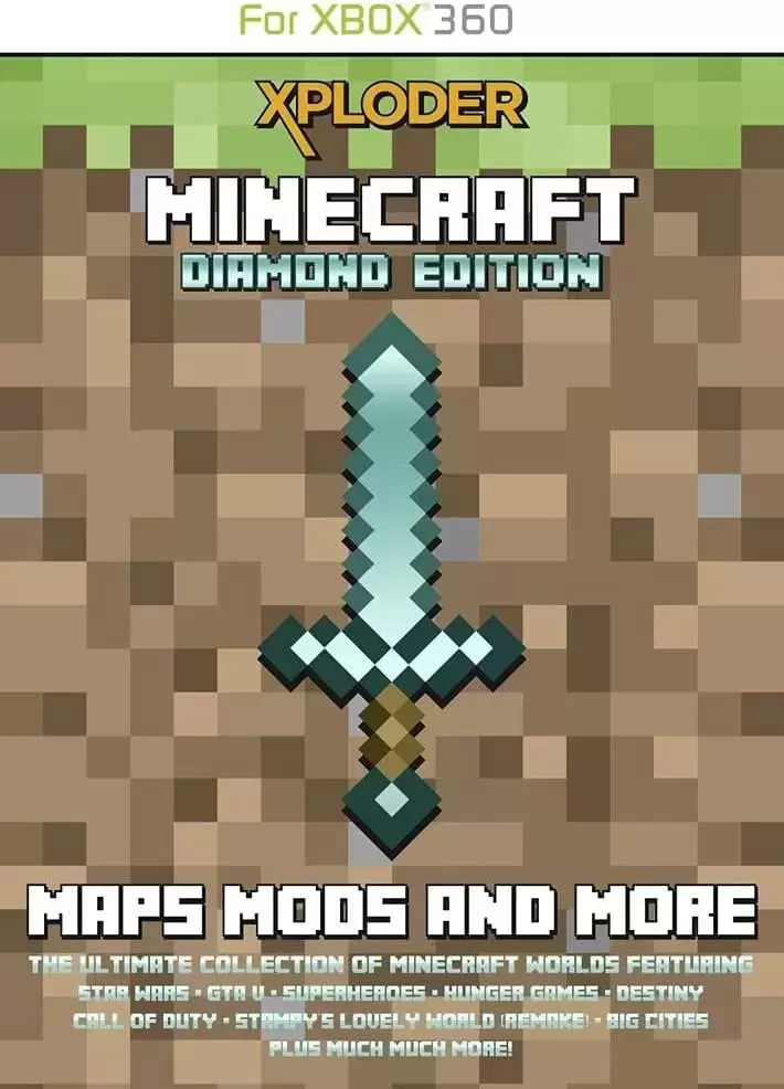 Jeux XBOX 360 - Xploder :Minecraft - Edition Diamant