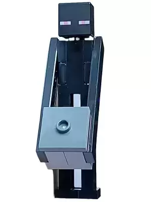 Lego Minecraft Minifigures - Enderman - Light Bluish Gray Block with Dark Bluish Gray Top