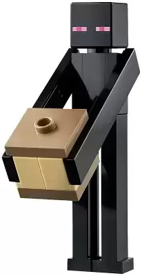 Lego Minecraft Figures - Enderman - Tan Block with Dark Tan Top and Bottom