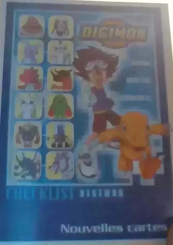 Digimon édition série animée (2000) - Checklist