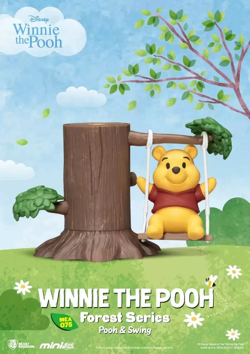 Mini Egg Attack - Winnie the Pooh Forest Series Set - Pooh & Swing