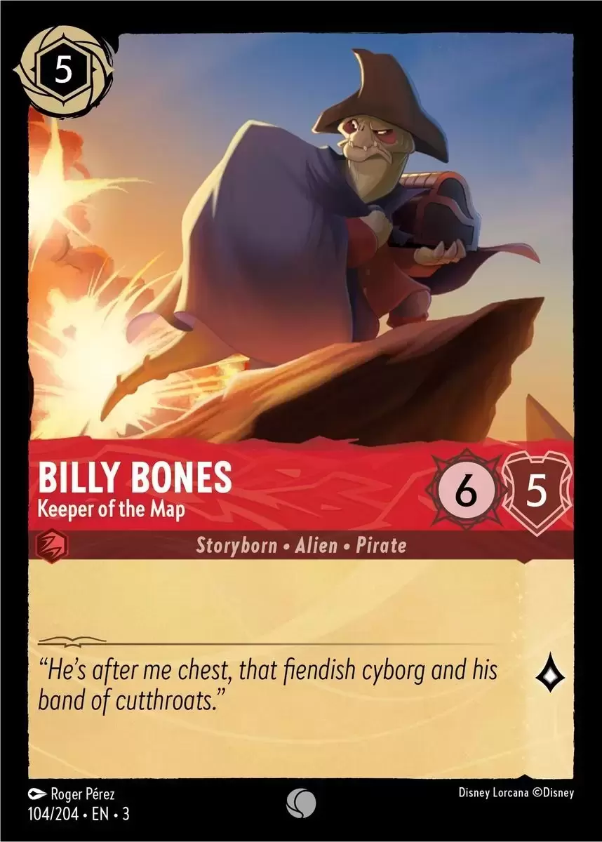 Into The Inklands - Billy Bones - Keeper of the Map
