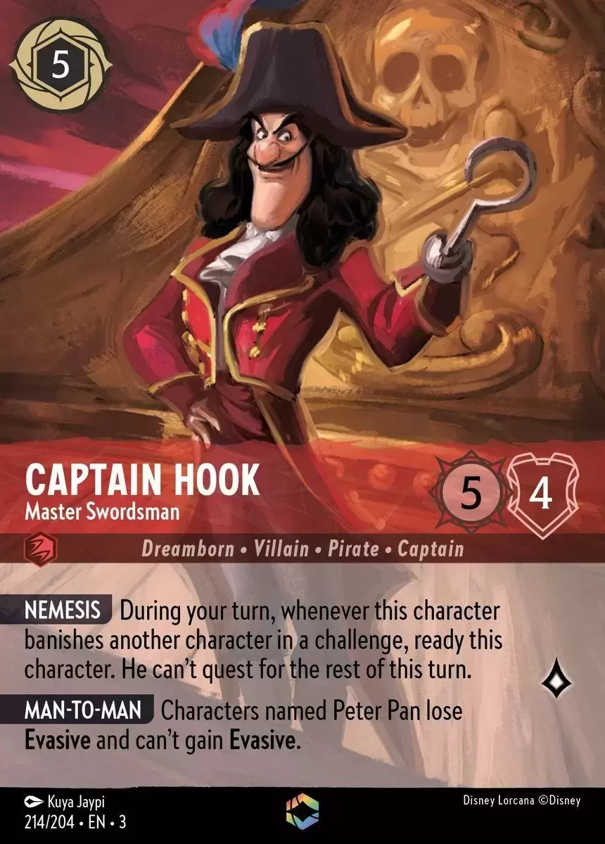 Into The Inklands - Captain Hook - Master Swordsman