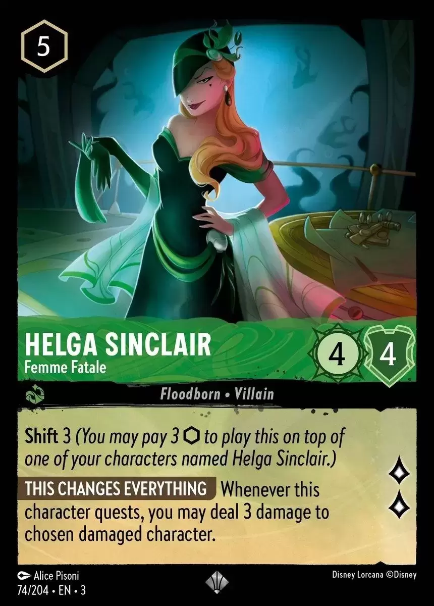 Into The Inklands - Helga Sinclair - Femme Fatale