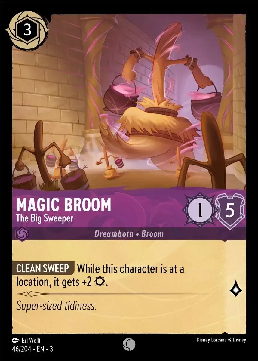 Into The Inklands - Magic Broom - The Big Sweeper