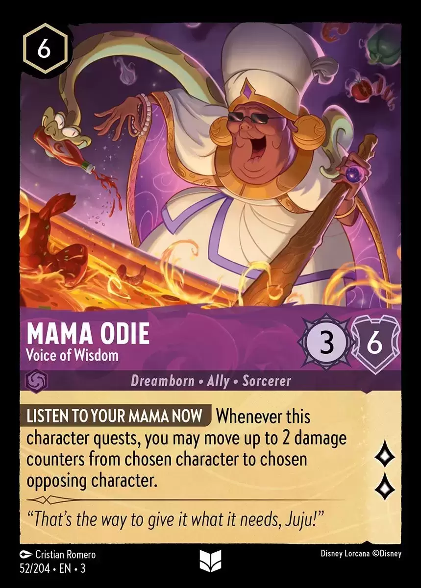 Into The Inklands - Mama Odie - Voice of Wisdom