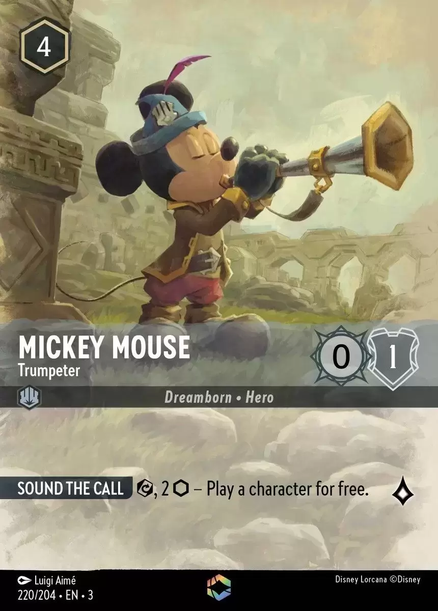 Into The Inklands - Mickey Mouse - Trumpeter