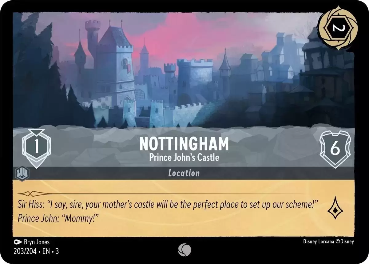 Into The Inklands - Nottingham - Prince John\'s Castle