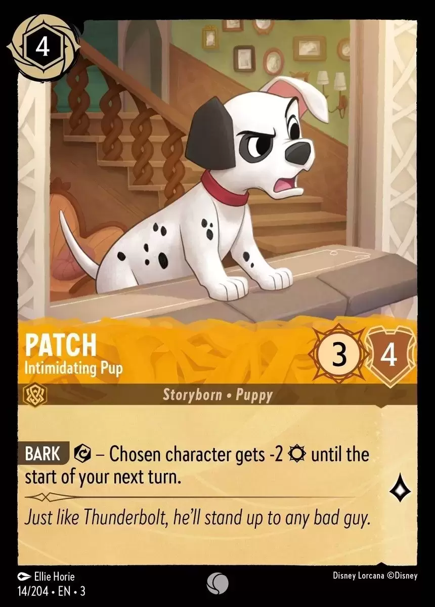 Into The Inklands - Patch - Intimidating Pup