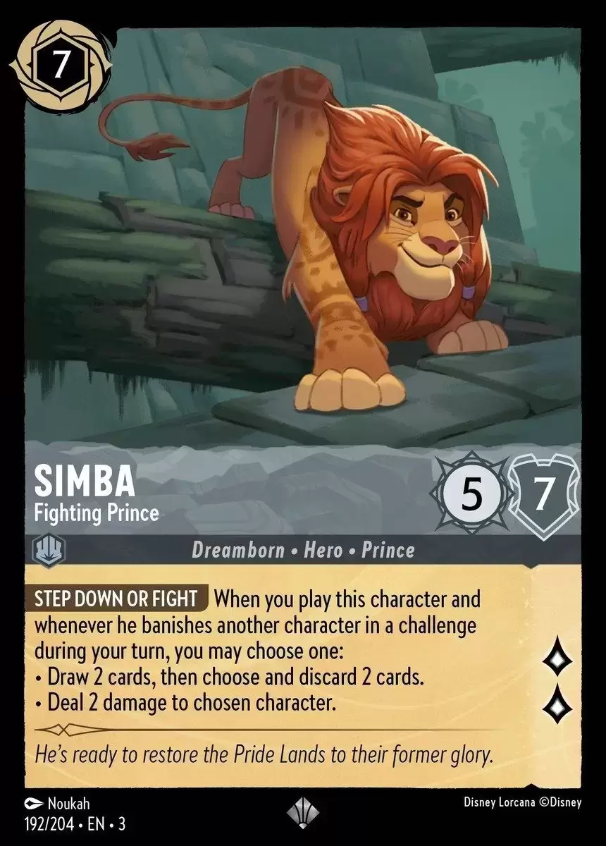 Into The Inklands - Simba - Fighting Prince