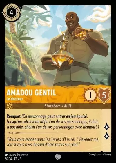 Les Terres d\'Encres - Amadou Gentil - Le docteur