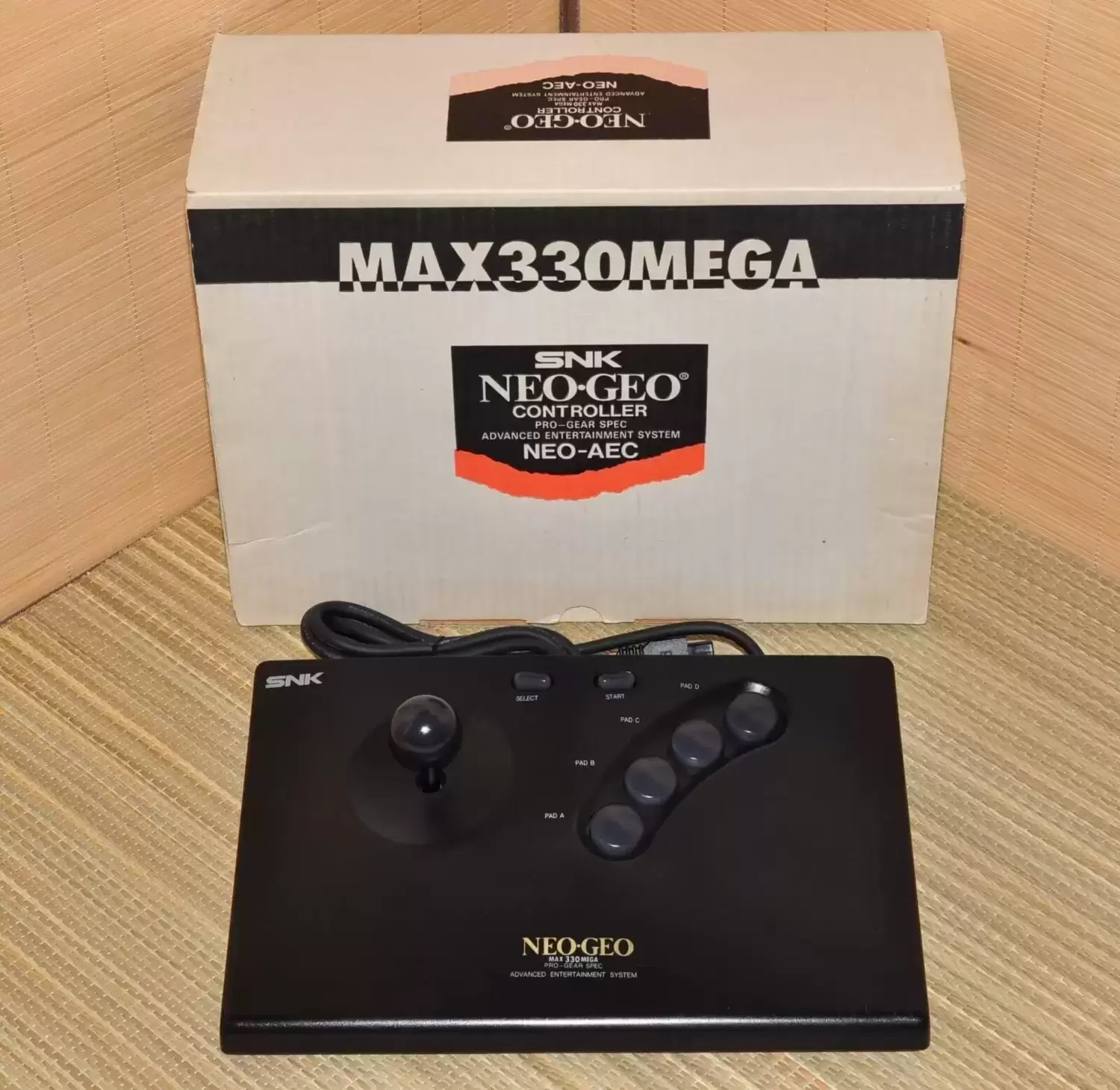 Arcade Stick - SNK NEO-GEO Controller Max 330 MEGA - NEO-AEC