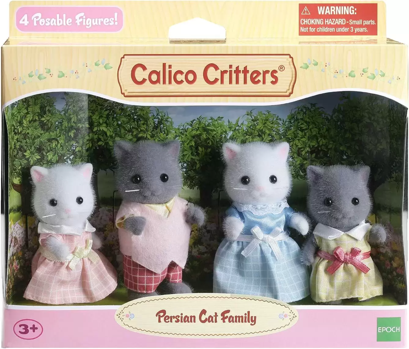 Calico Critters (USA, Canada) - Persian Cat Family