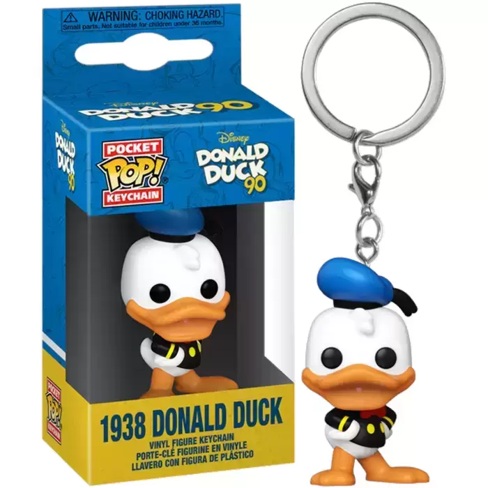 Disney - POP! Keychain - [COPY] Donald Duck 90 - 1938 Donald Duck