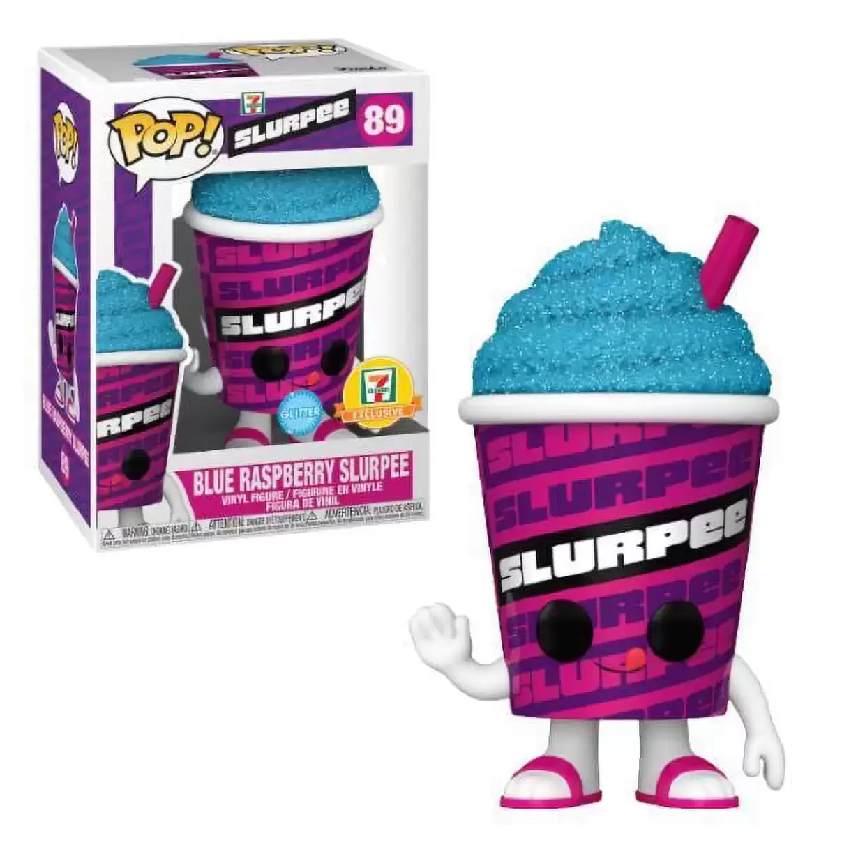 POP! Ad Icons - Slurpee - Blue Raspberry Slurpee (Glitter)