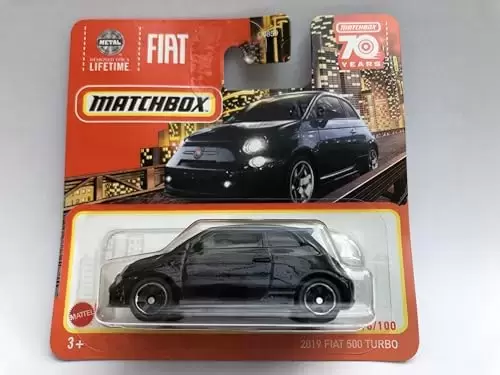 Matchbox - 2019 Fiat 500 Turbo 16/100
