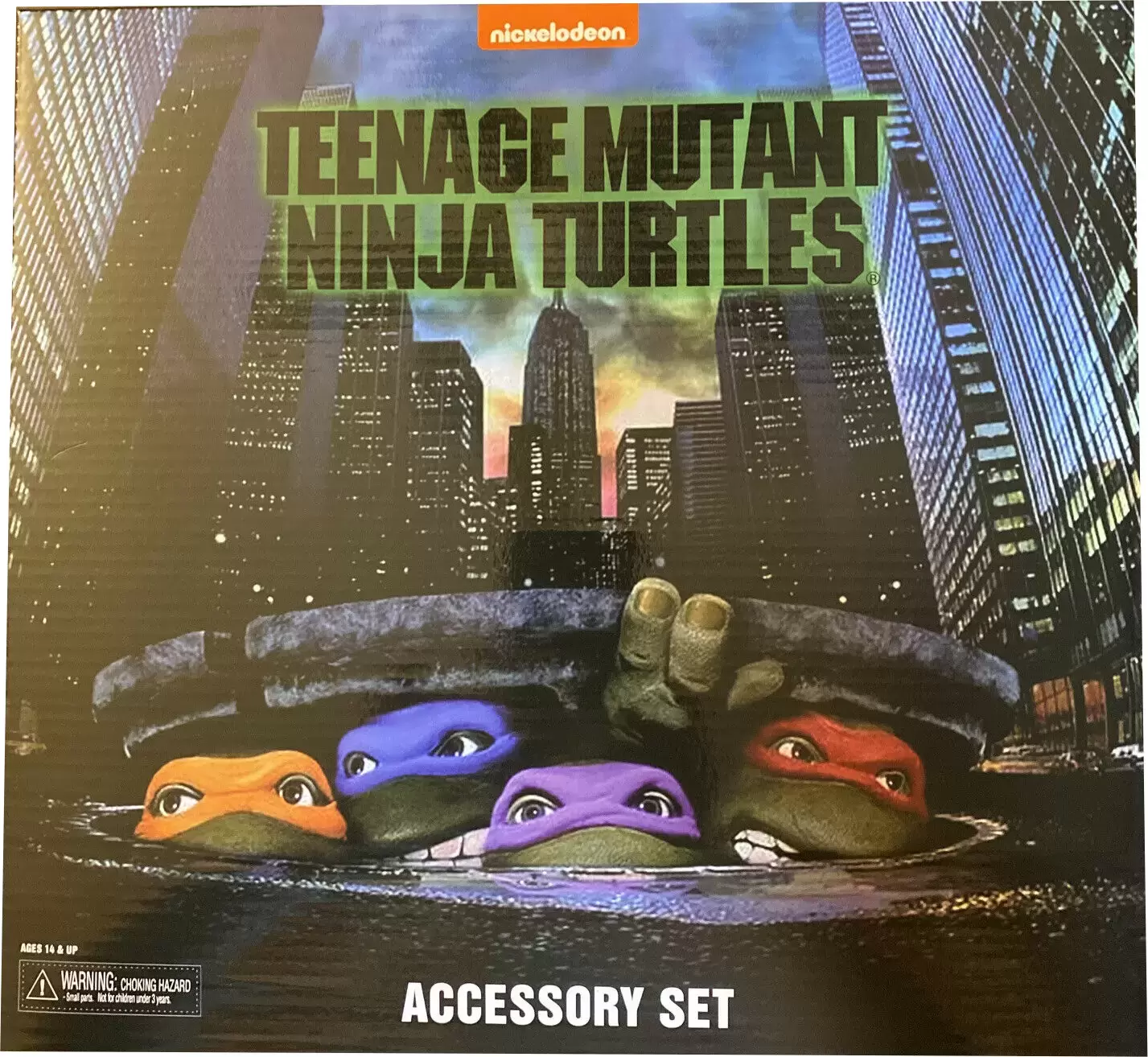 NECA - Teenage Mutant Ninja Turtles Neca Accessory Set (90s Movie)