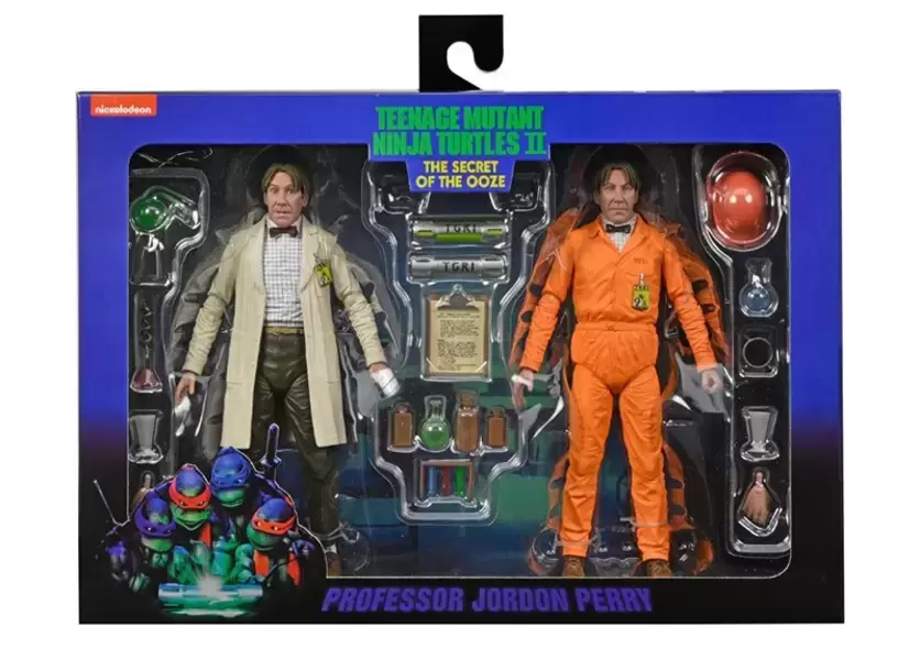 NECA - TMNT - Professor Jordon Perry (2 Pack)