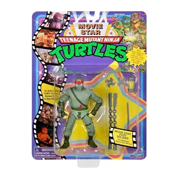 Teenage Mutant Ninja Turtles Reissues - Movie Star - Foot Soldier