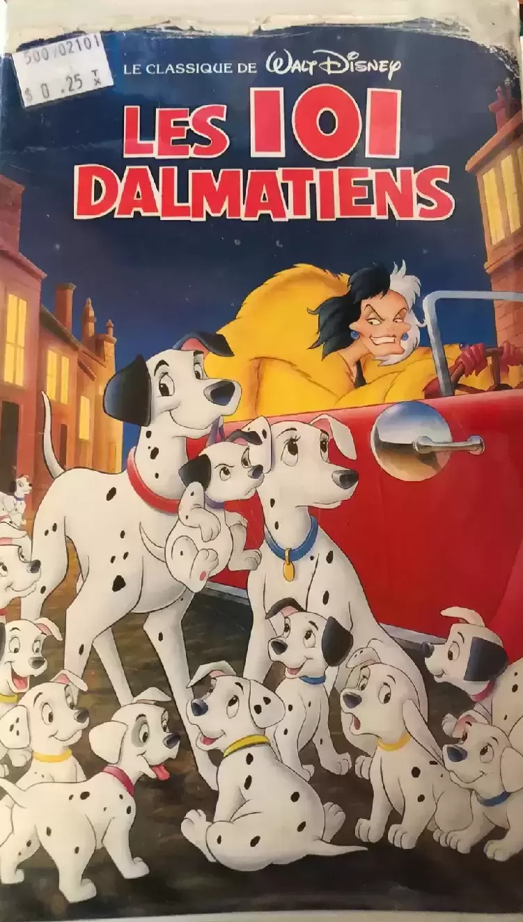 VHS - Les 101 dalmatiens