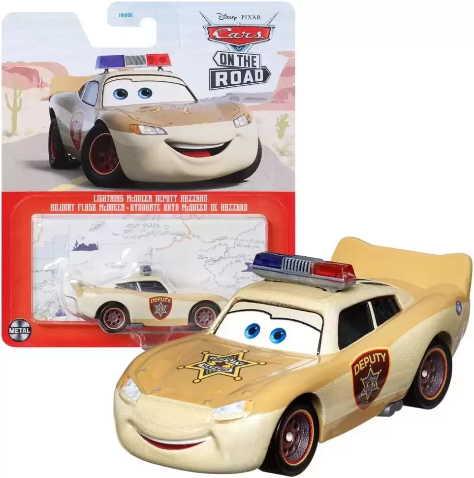 Cars 3 models - Lightning McQueen Deputy Hazard