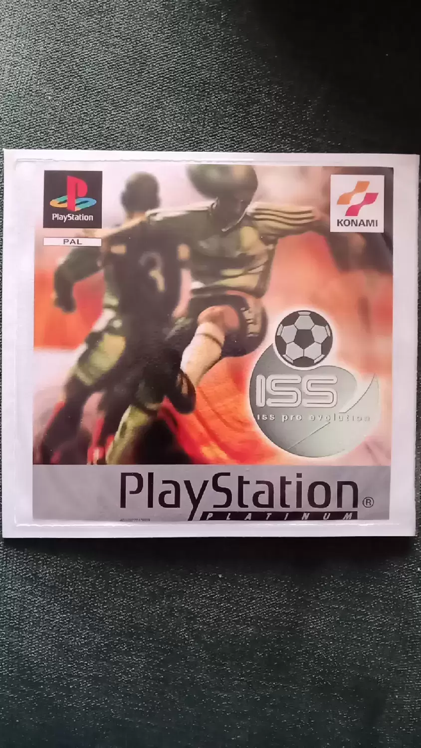 Playstation games - Iss Pro Evolution Soccer - Platinum