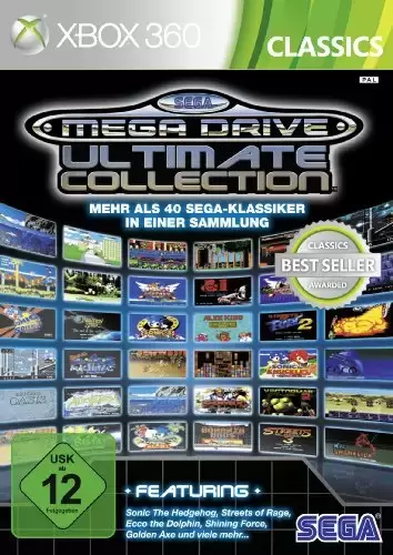 XBOX 360 Games - Sega Mega Drive Ultimate Collection - Classics