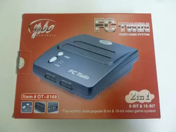 Famiclones - YOBO Gameware - FC Twin Video Game System
